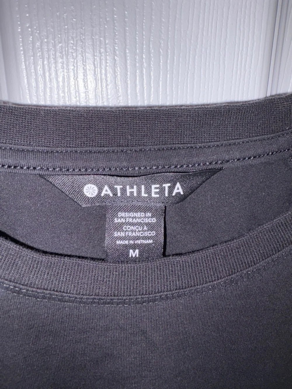 Athleta Black Short-Sleeve Crew Tee - Picture 2 of 5